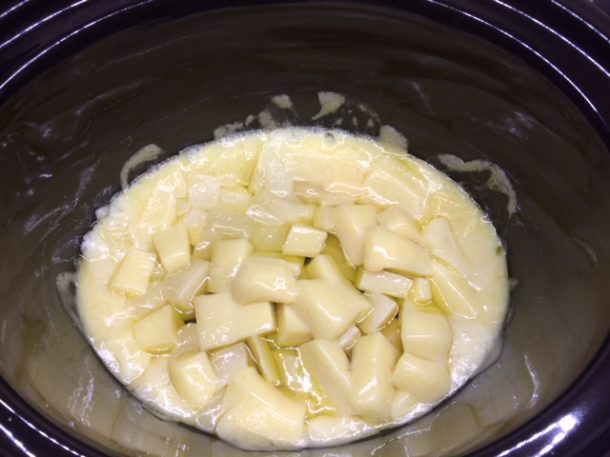 formaggio nella slow cooker