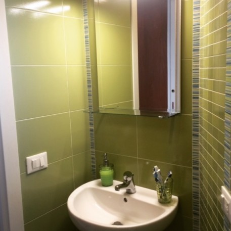 bagno piccolo verde